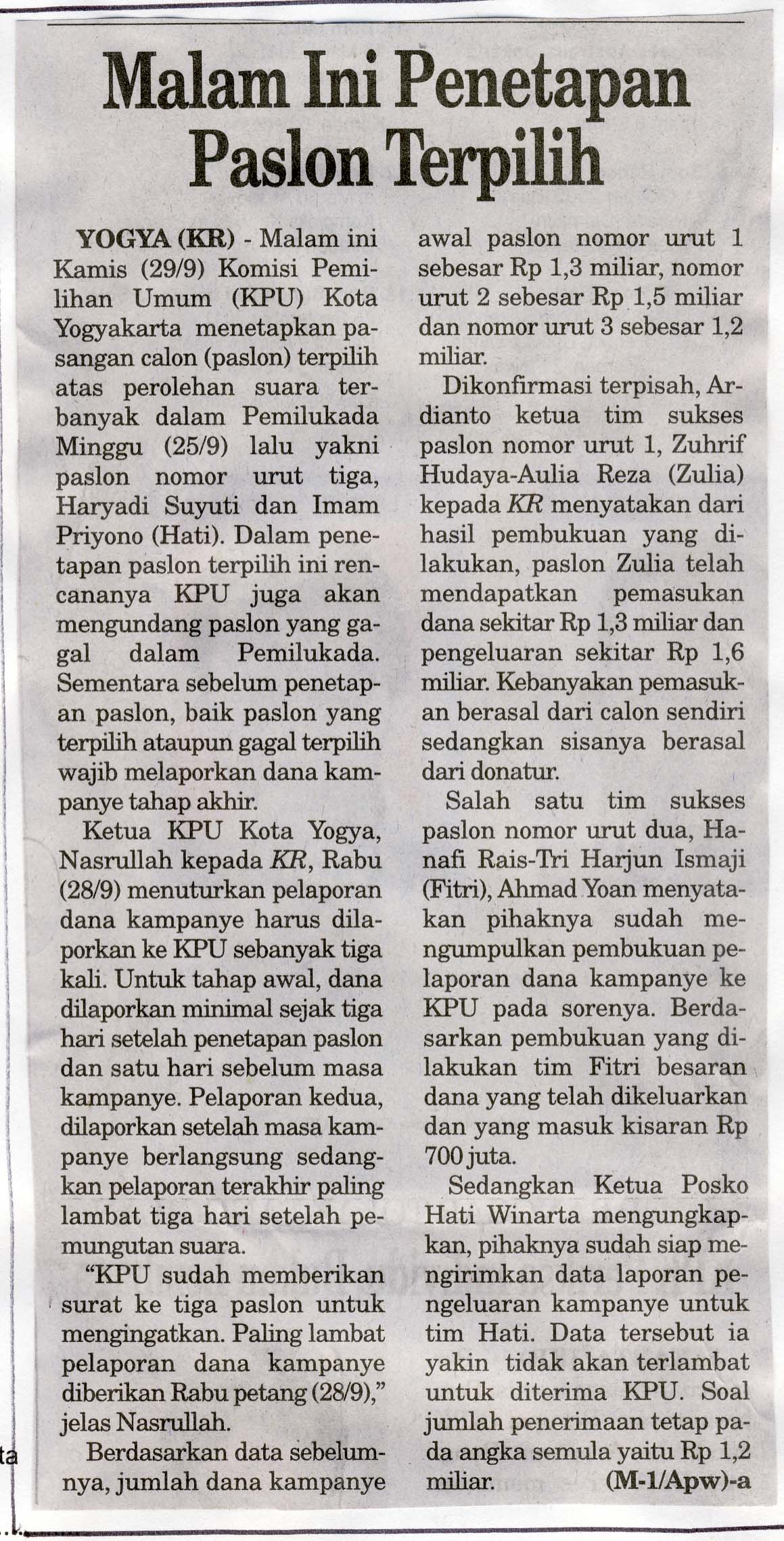 Kliping jogja terbaru